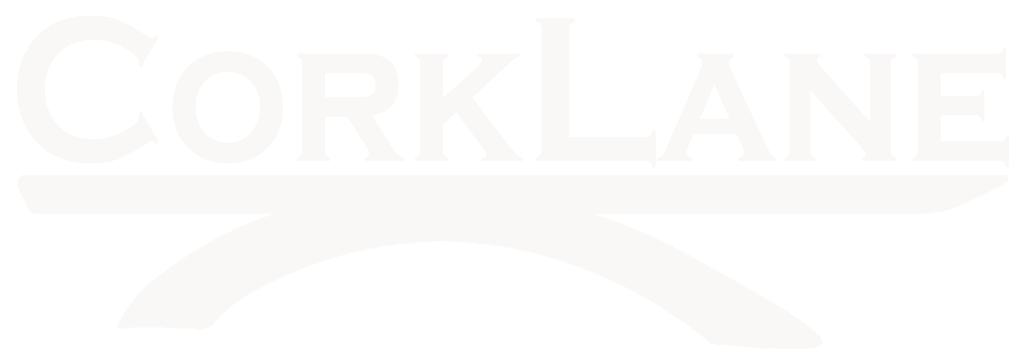 CorkLane logo white