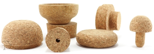 Cork stoppers 10 molded corks