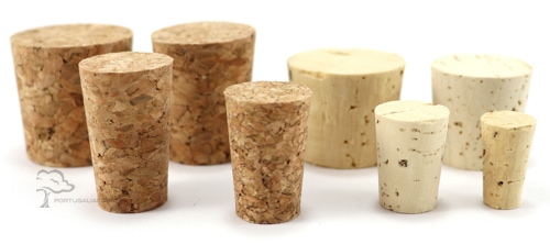Cork stoppers 11 conical corks
